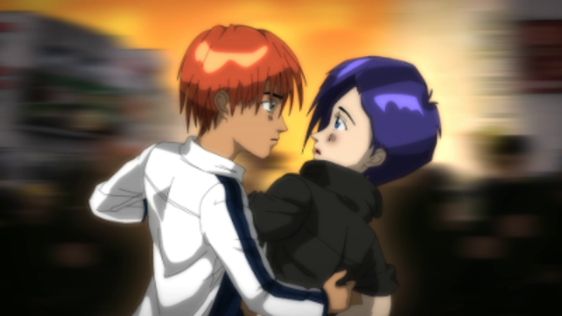 Frame scaled by the browser: soft, smeared outlines.